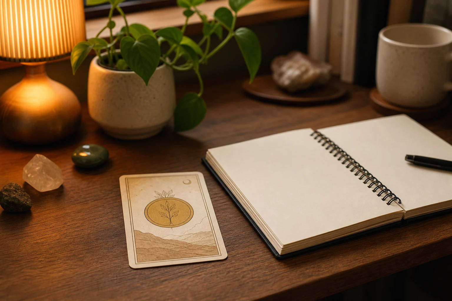 Reflective tarot practice