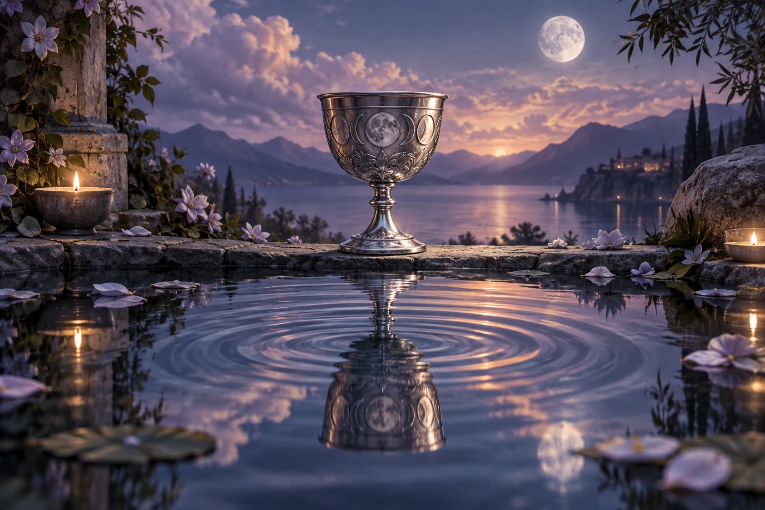 Reversed cup reflection