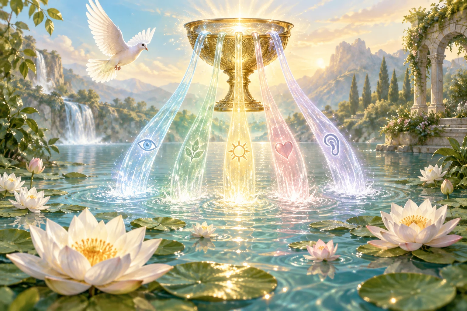 Spiritual cup symbolism